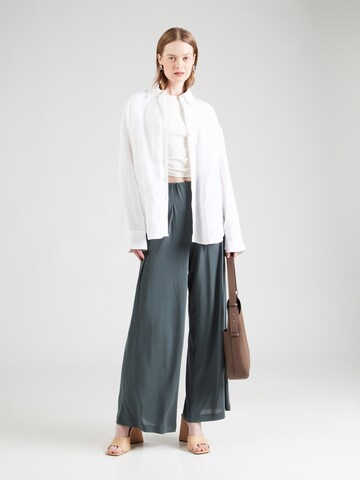 Wide Leg Pantalon à pince 'Polly' ABOUT YOU en vert