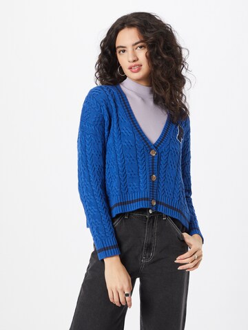 Pimkie Knit cardigan 'BORIS' in Blue: front