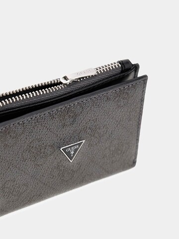 GUESS Портмоне 'MILANO BIFOLD TOP ZIP' в черно