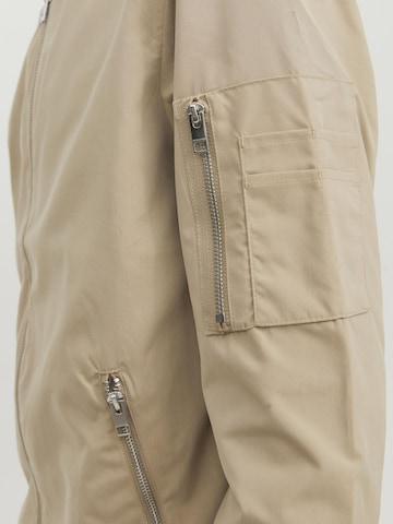 JACK & JONES Regular fit Between-season jacket 'JJRush' in Brown