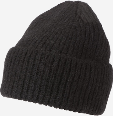 & Other Stories Beanie in Black: front