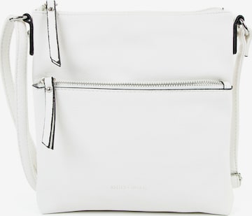 Borsa a tracolla 'Emma' di Emily & Noah in bianco: frontale