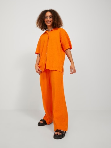 JJXX - Blusa 'JXLIVA' em laranja