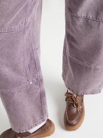 Monki - Ropa ancha Vaquero en lila