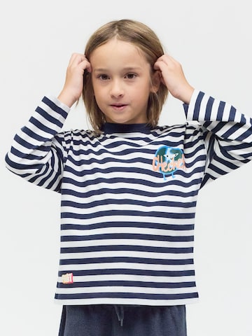 Play Play Pauly Shirt 'CHECKER TOBI'‌‌‌‌‌‌‌ in Blau