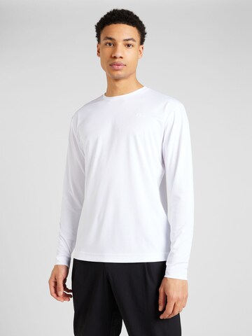 J.Lindeberg Performance Shirt 'Ade' in White: front
