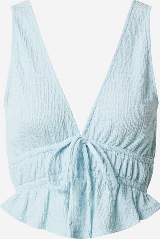 EDITED Top 'Juliena' in Blue: front