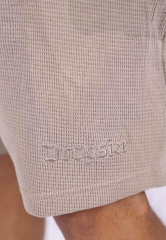 Dropsize - Loosefit Calças em cinzento