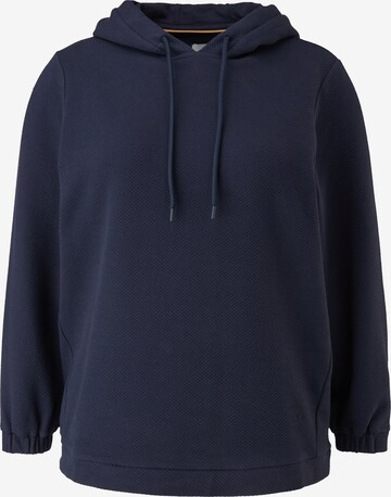 TRIANGLE Sweatshirt in Blue: front