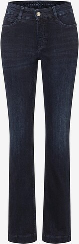 MAC Bootcut Jeans in Blauw: voorkant