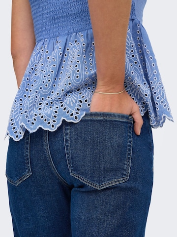 ONLY Slimfit Jeans 'ONLEmel' in Blau
