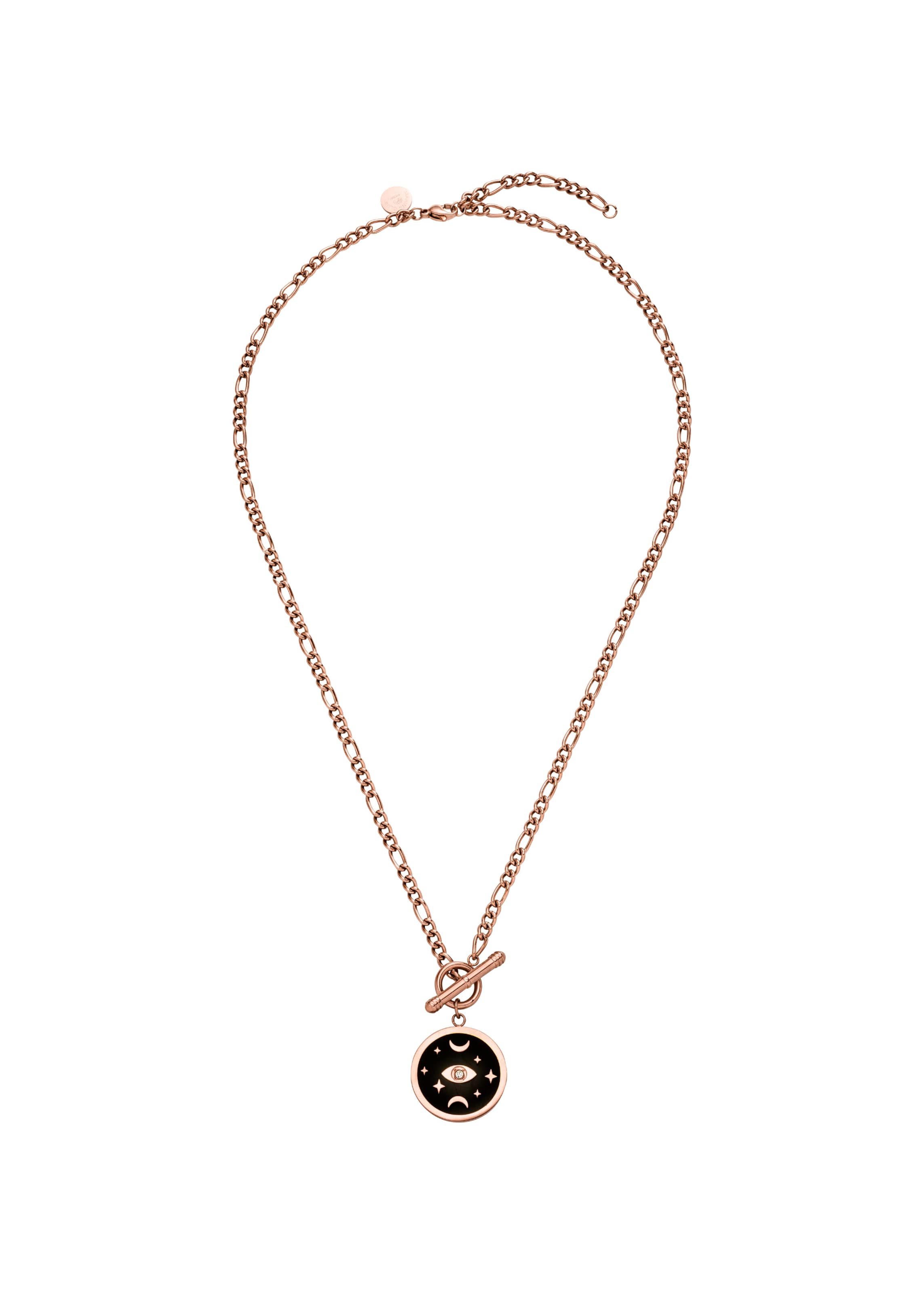 PURELEI Ketting 'Galaxy' in de kleur Rose-goud, Productweergave