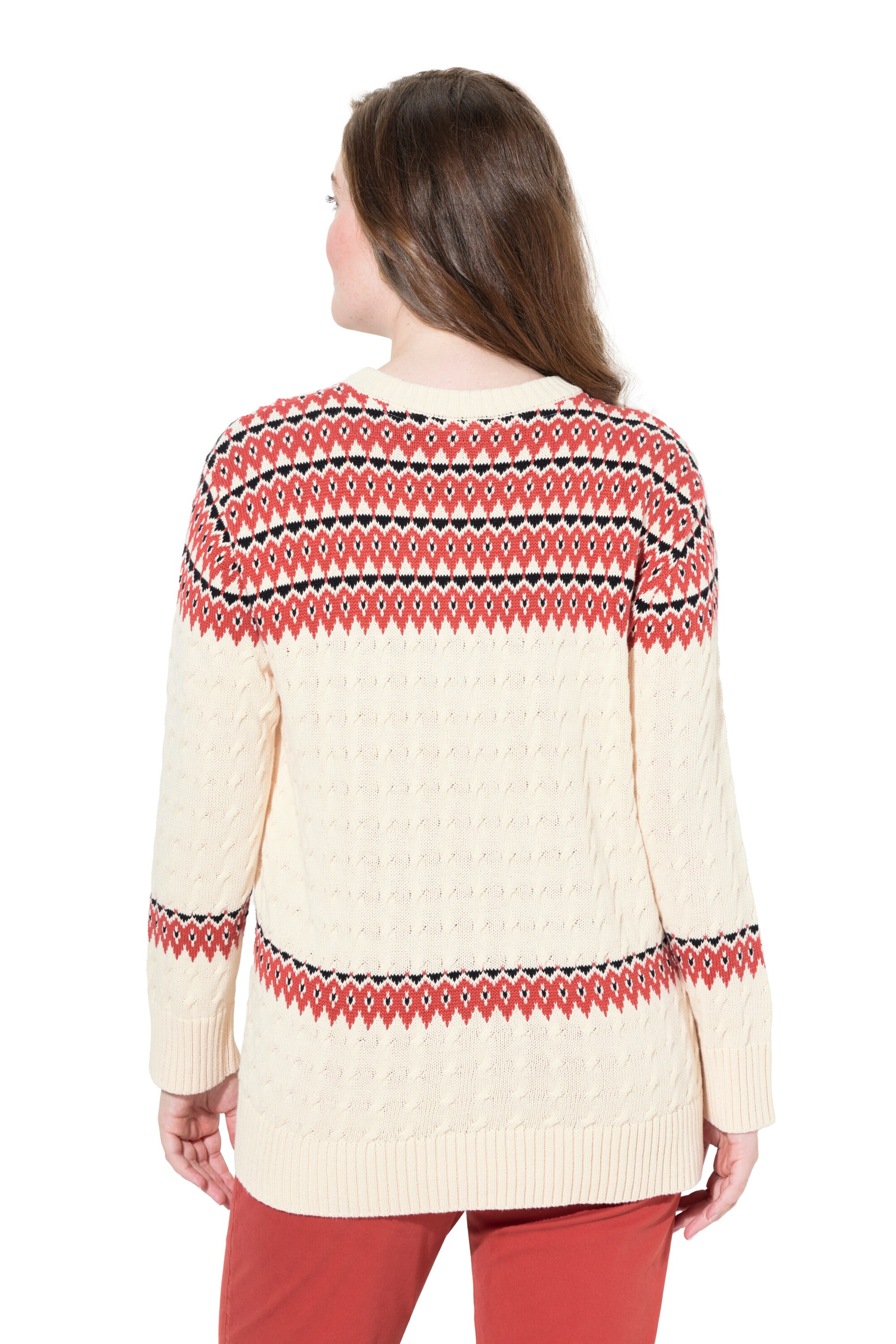 Ulla Popken Trui in Beige