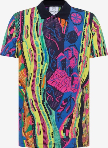 T-Shirt 'Eisath' Carlo Colucci en mélange de couleurs : devant