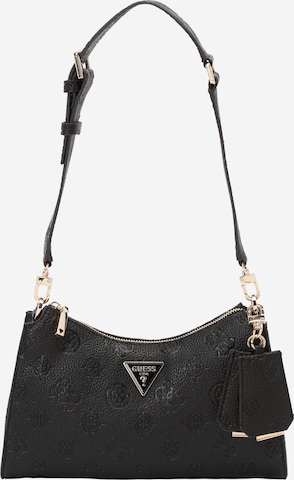 GUESS Наплечная сумка 'Cresidia' в Черный: спереди