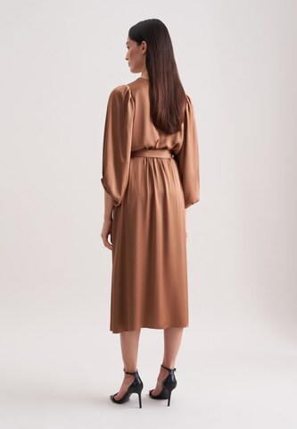 SEIDENSTICKER Jurk 'September Drop 252' in Bruin