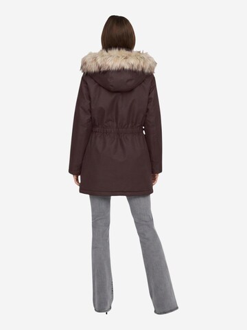 Parka invernale 'ONLMATHILDA WINTER FUR PARKA OTW 15370930' di ONLY in marrone