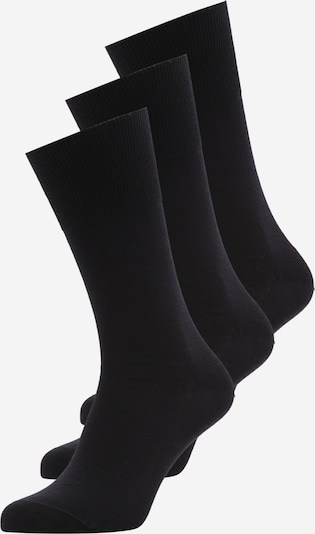 FALKE Chaussettes 'Airport' en bleu nuit, Vue avec produit