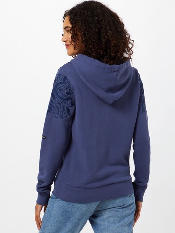 Sweat-shirt 'Bohemian Crafted' Superdry en bleu