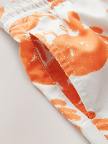 Next Zwemshorts 'Print' in Oranje