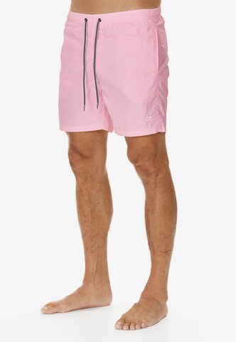 Cruz Regular Boardshorts in Roze: voorkant