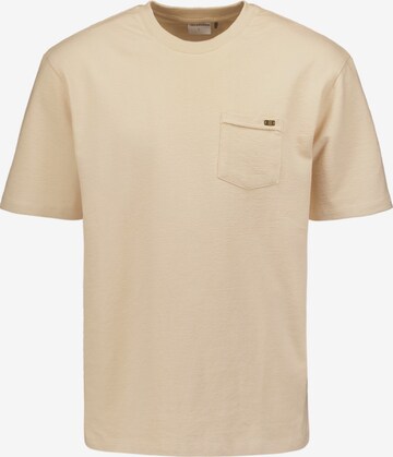 No Excess Shirt in Beige: front