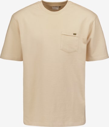 T-Shirt No Excess en beige : devant