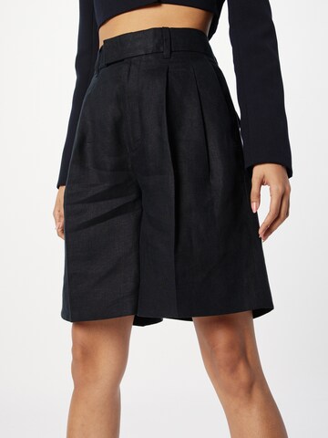 Banana Republic Wide Leg Shorts in Schwarz