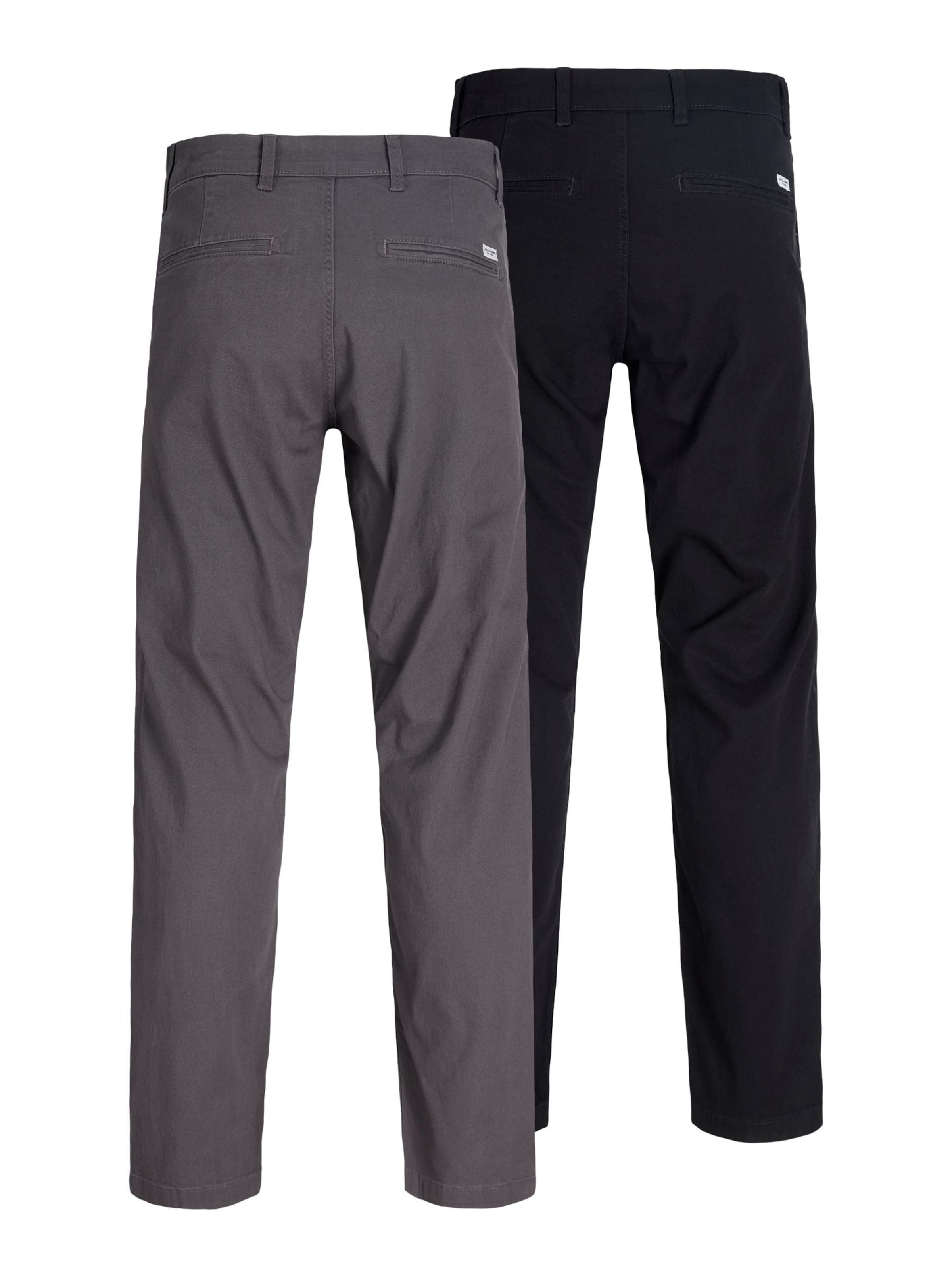 JACK & JONES Regular Chino trousers 'JPSTKane Dave' in Grey