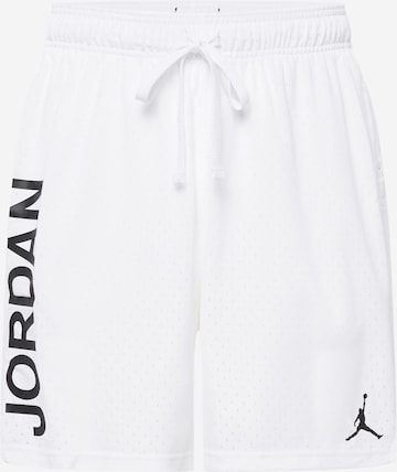 Jordanregular Sportske hlače - bijela boja: prednji dio
