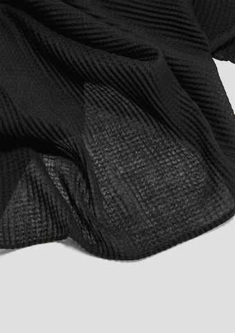 s.Oliver Rørformet tørklæde i sort