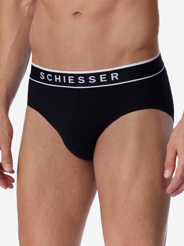 SCHIESSER Slip '95/5 Organic Cotton' in Black