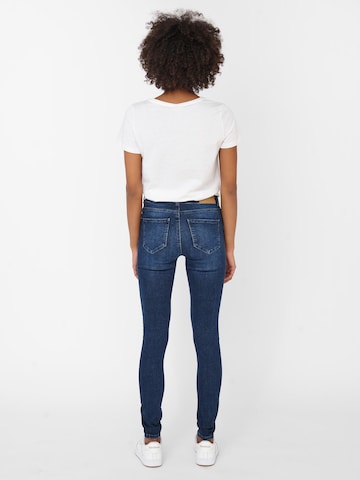 Noisy may Skinny Jeans in Blau