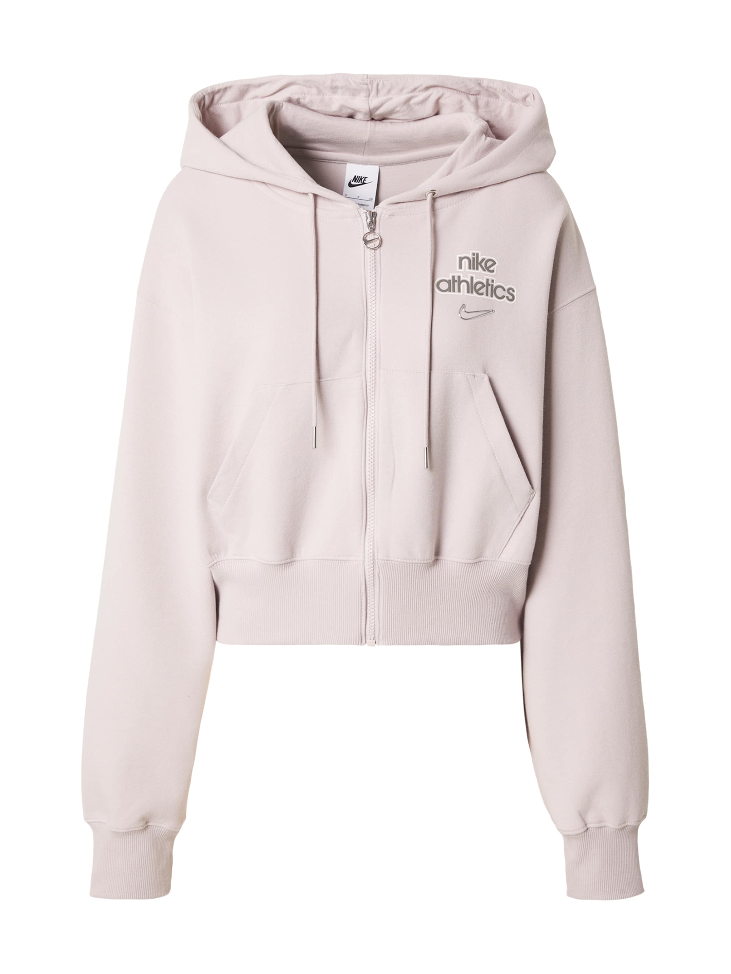 Nike Sportswear Sweatjacke 'PHNX FLC' in Lila: Vorderseite