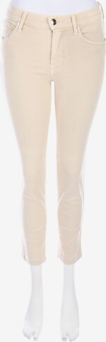 Jacob Cohen Skinny-Jeans 27 in Beige: predná strana