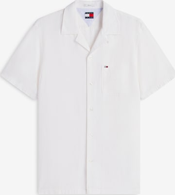 balta Tommy Jeans Standartinis modelis Marškiniai: priekis