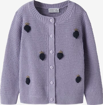 NAME IT Knit cardigan 'NMFOsie' in Purple: front