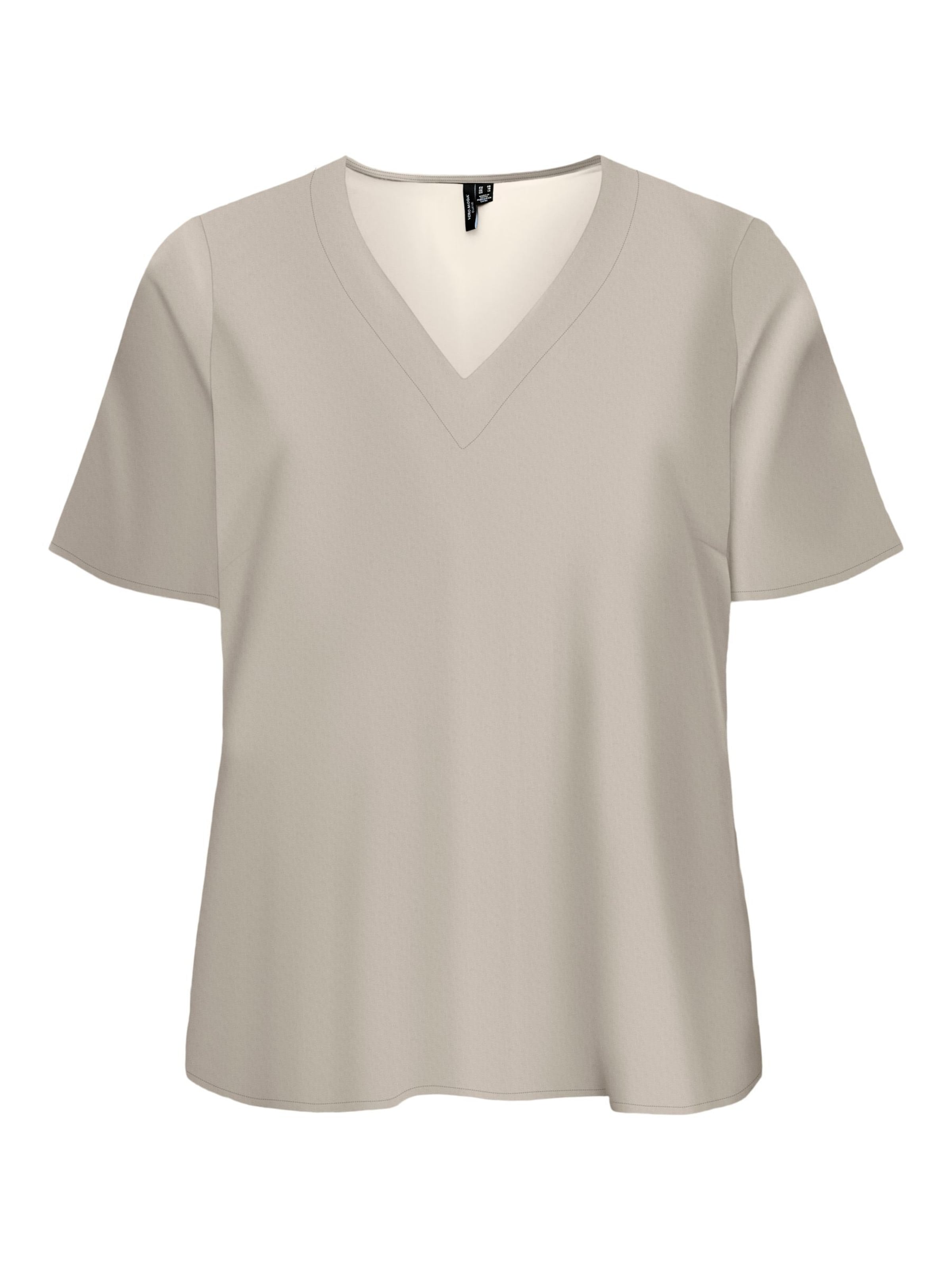 Vero Moda Curve Top in Silver: front