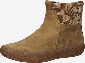 Bottines THINK! en marron : devant