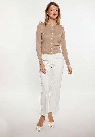 Usha Knit cardigan in Beige