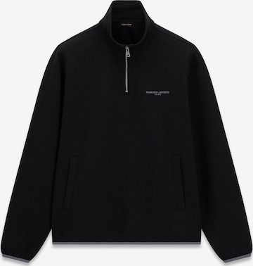 GUESS JEANS Collegepaita värissä musta: etupuoli