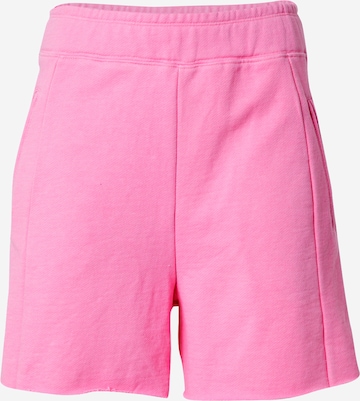 RÆRE by Lorena Rae Lużny krój Spodnie 'Enie' w kolorze różowy: przód