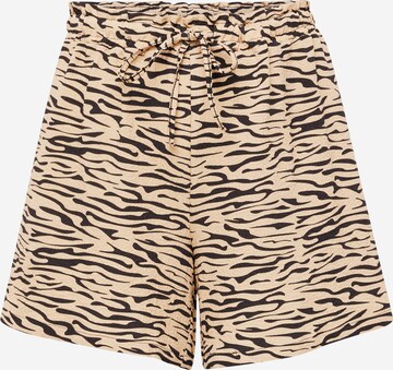 Noisy May Curve Loosefit Shorts 'RIPPLE' in Beige: predná strana