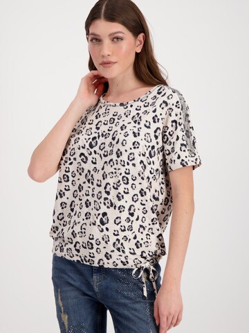 monari Shirt in Beige: voorkant