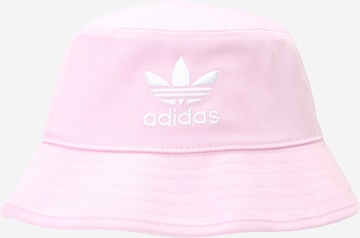 ADIDAS ORIGINALS Hat 'Trefoil ' in Pink: front