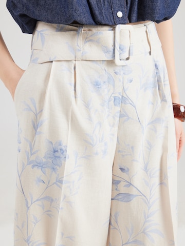 Wide leg Pantaloni con pieghe 'MMUnise' di MOS MOSH in blu