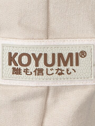 Koyumi Regular Workout Pants 'Panther Loon' in Beige