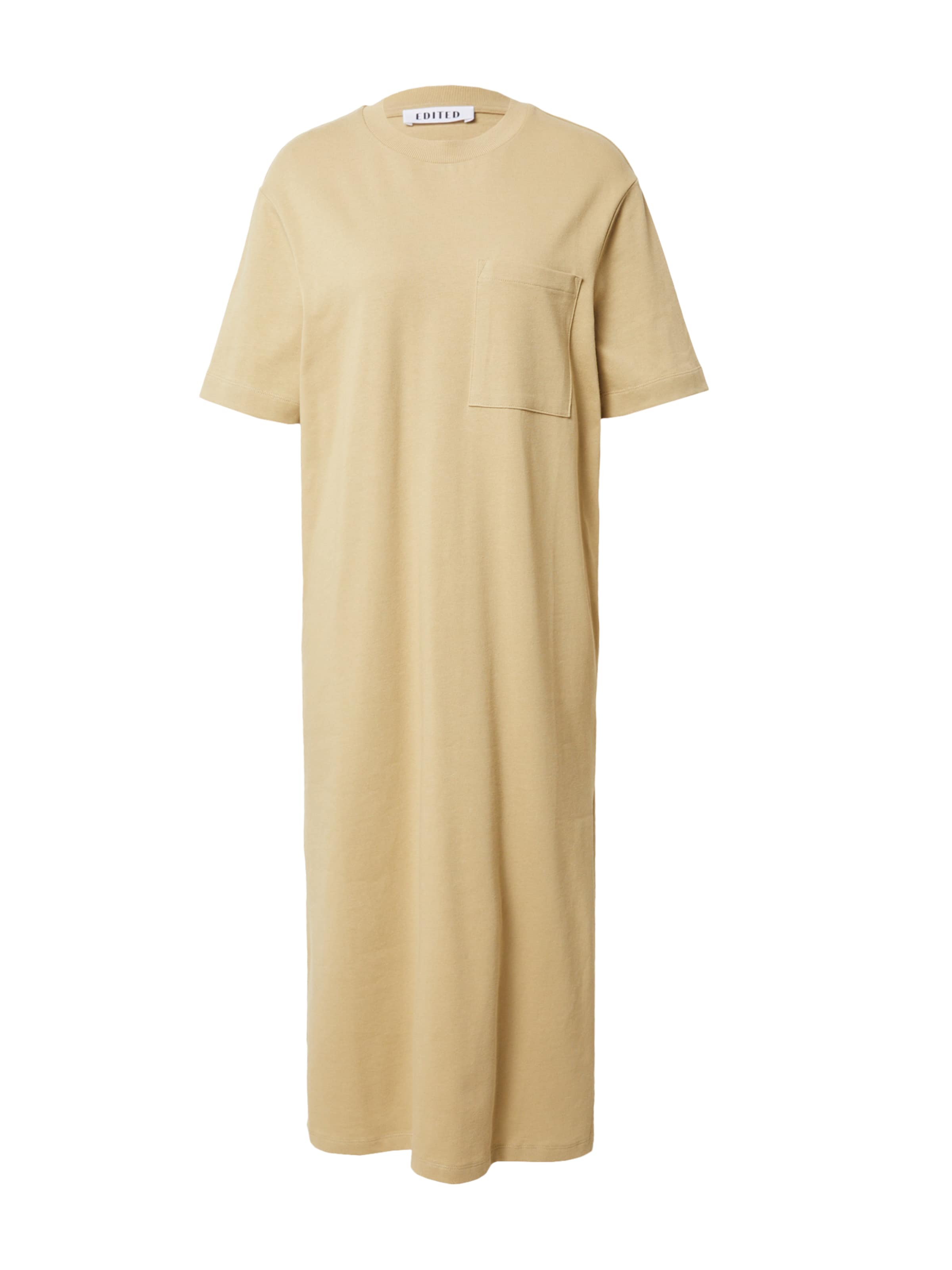 EDITED Jurk 'Zuri' in Beige: voorkant