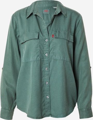 LEVI'S ® - Blusa 'Doreen' en verde: frente