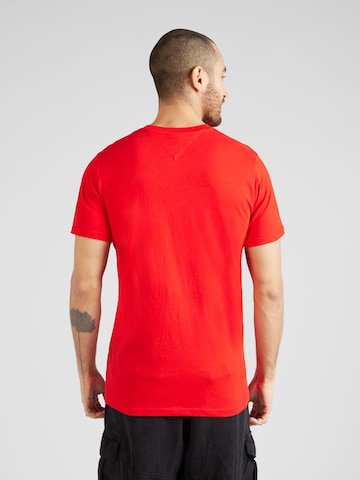 Tommy Jeans - Camiseta en rojo